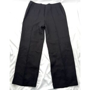 Vintage Irish Linen Wide Leg Trousers Womens 18 Minimalist Luxury Office Capsule